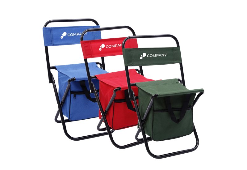 Foldable Camping Chair With Insulated Bag