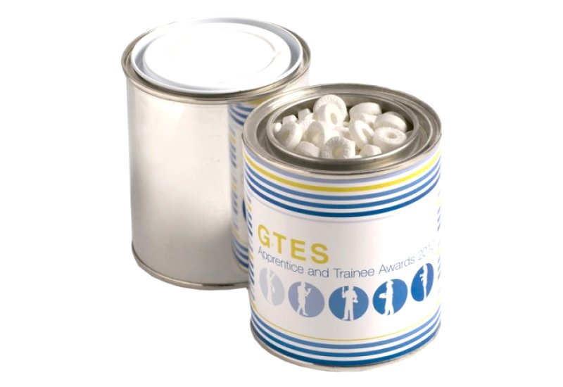Paint Tin filled with Mints 225g