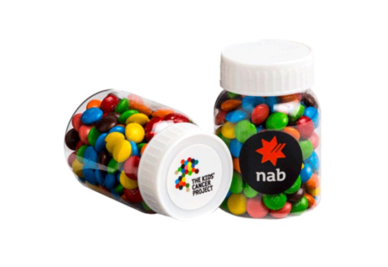 Baby Jar filled with Mini M&Ms 45G