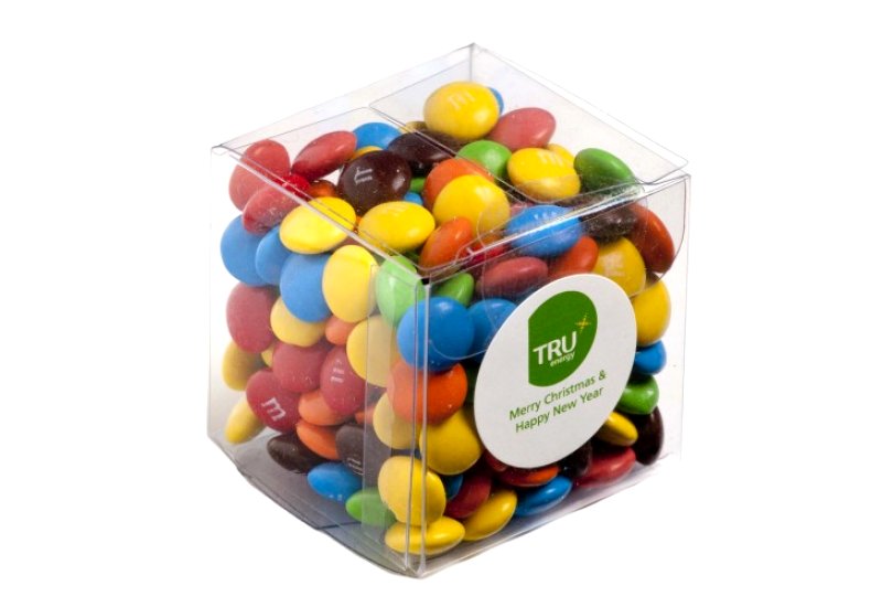 Cube with M&Ms 60g