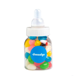 Baby Bottle Filled with Jelly Beans 