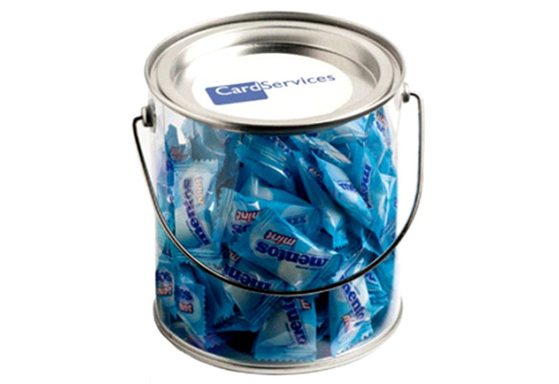 Big PVC Bucket filled with Mentos 350G (approx. 125 lollies)