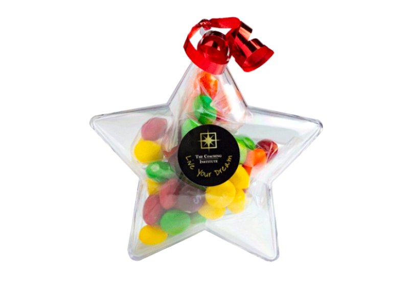 Acrylic Star with Skittles 50g