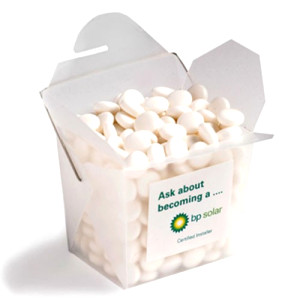 Frosted Noodle Box with Mints 