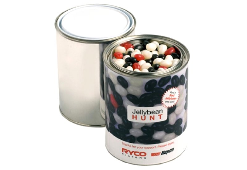 Paint Tin with Jelly Beans 1KG