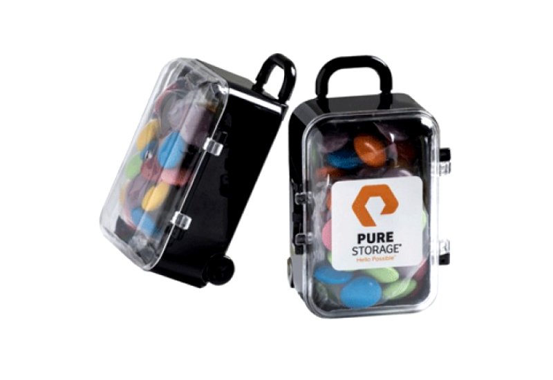 Carry-On Case with Choc Beans 50g