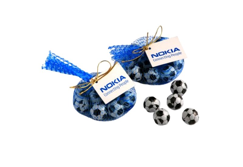 Chocolate Soccer Balls