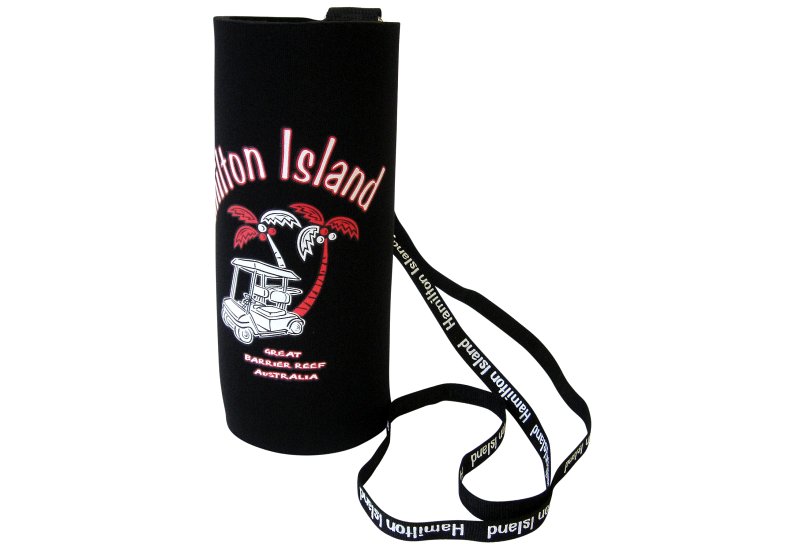 Water Bottle Cooler With Lanyard