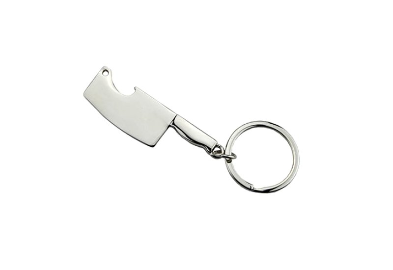 Chopper Bottle Opener Key Ring