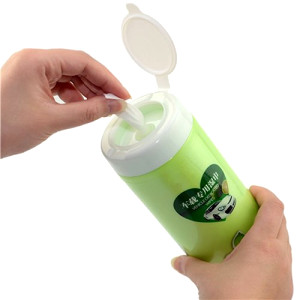 Cylindrical Wet Wipes 