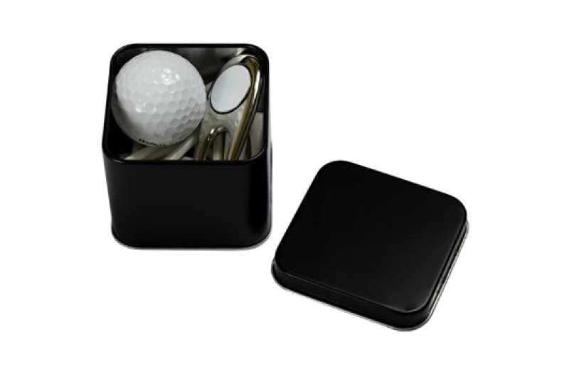 Square 1 Ball Golf Accessories Tin