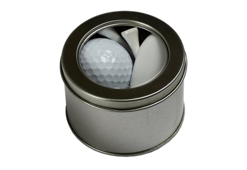 One Ball Golf Accessories Tin