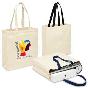 Heavy Duty Canvas Tote with Gusset 