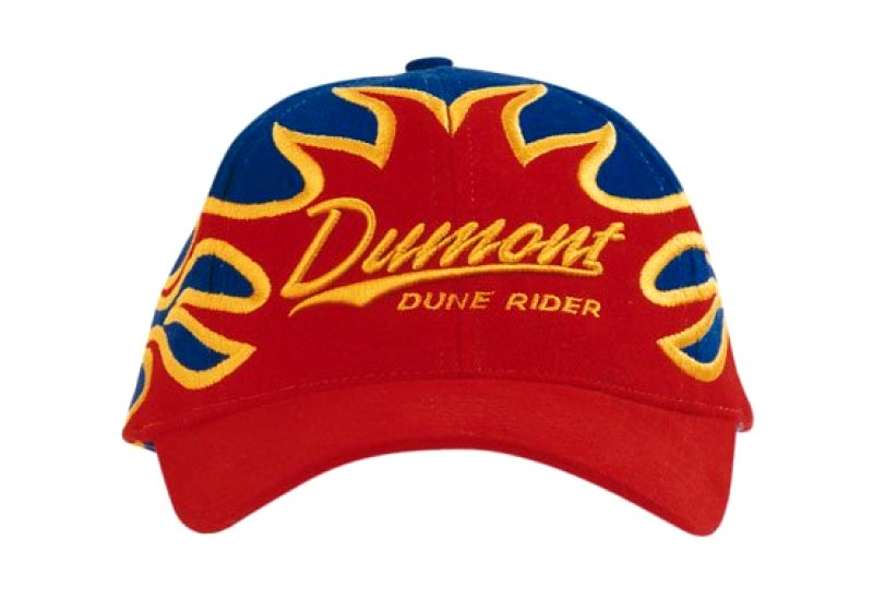 Heavy Brushed Cotton Cap With Front Flame Embroidery