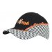 Brushed Heavy Cotton Cap With Rift Embroidery & Checks