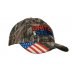 True Timber Camouflage with Woven USA Flag Peak
