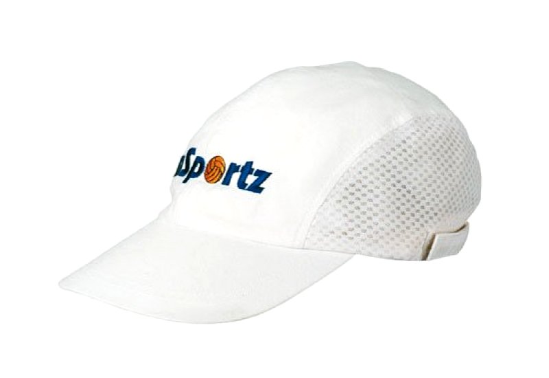 Cotton Sports Cap With Mesh Sides