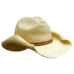 Ladies Cowboy Straw Hat 