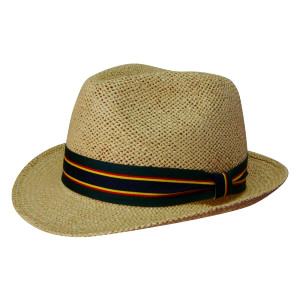 Natural Fedora Style String Straw Hat 