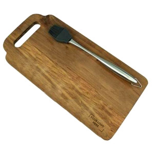 Great Outdoors Marinating Brush and Board Set 