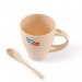 Wheat Fibre Cup and Spoon