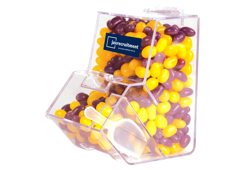 Corporate Colour Mini Jelly Beans in Dispenser  Image #1