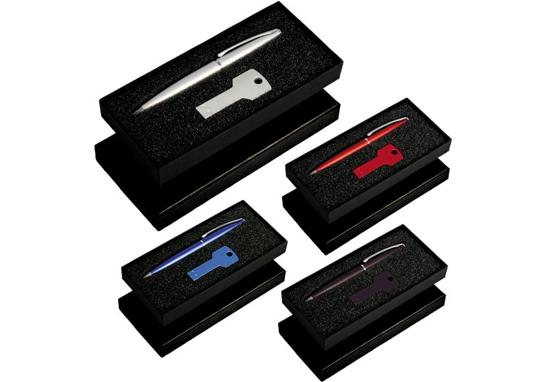 Gift Set with USB8011 Key USB & 627 Grobisen Pen  Image #1