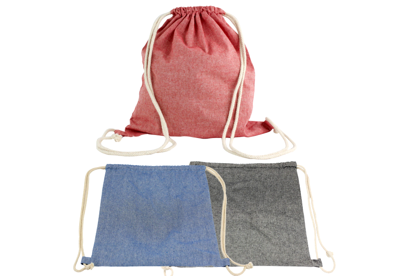 Melange Custom Dyed Drawstring Bag  Image #1