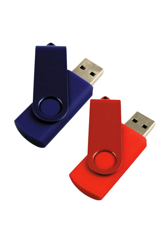 Rotate USB Lacquered Clip - 4GB 