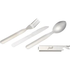 3 Piece Metal Cutlery to Go  Image #1 