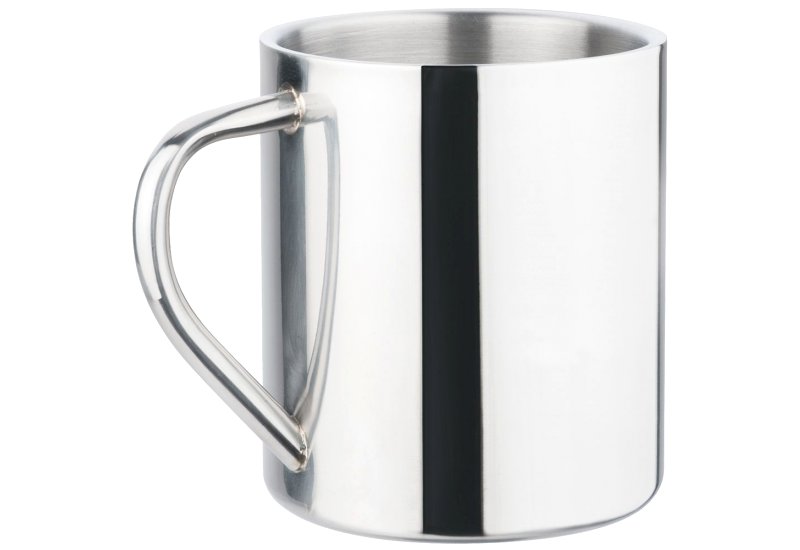 Polished Stainless Steel Mug  Image #1