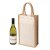 Two Bottle Canvas Wine Carrier  Image #2