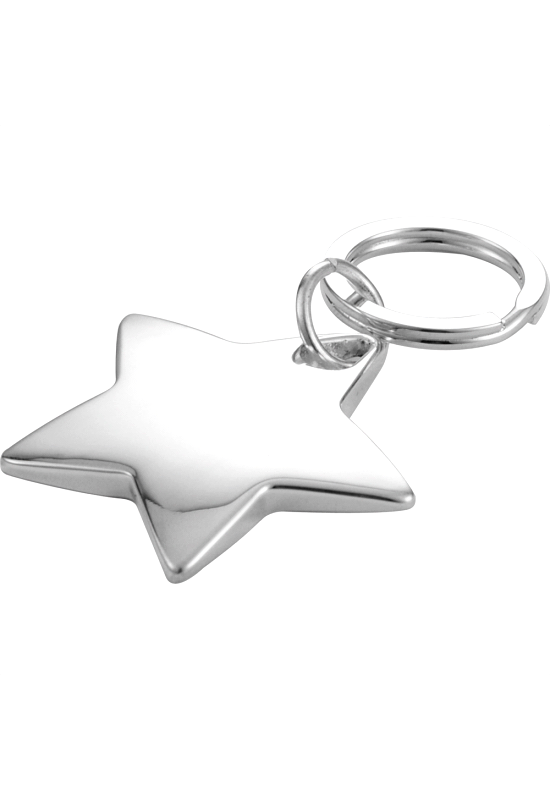 Star-Shaped Key Ring  Image #1 