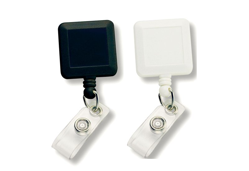 Square Retractable Badge Holder  Image #1