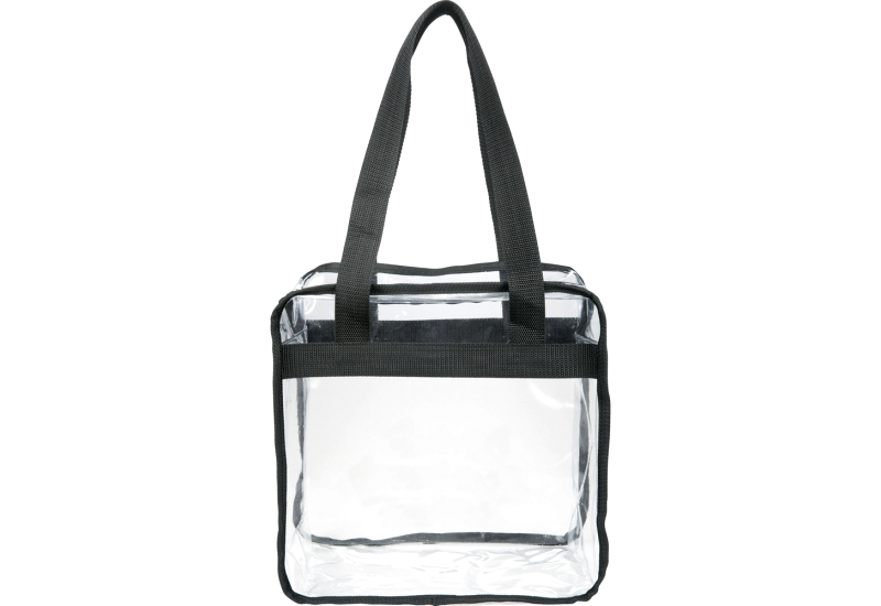 Game Day Clear Zippered Safety Tote  Image #1
