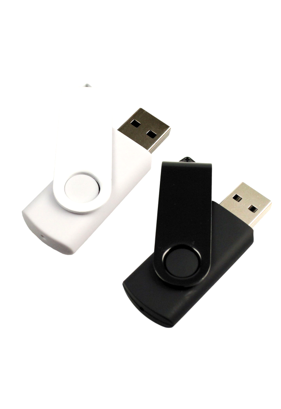 Rotate USB Lacquered Clip - 8GB  Image #1 