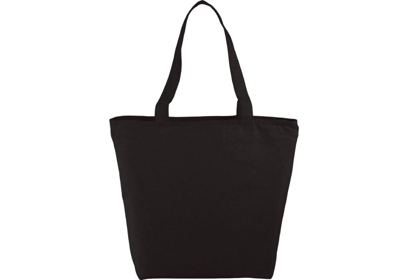 Cotton Maine Zippered Tote