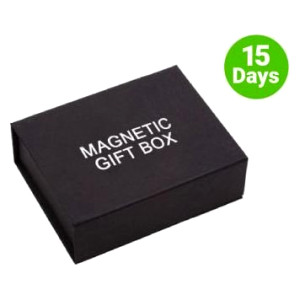 Black Gift Box: Magnetic 