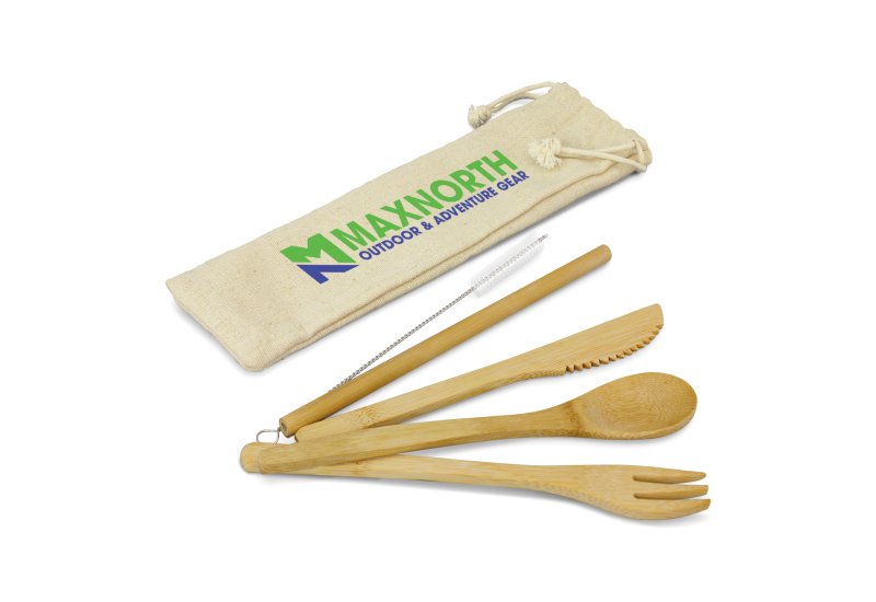 Bamboo Cutlery Set  Image #1