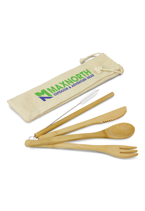 Bamboo Cutlery Set  Image #1 