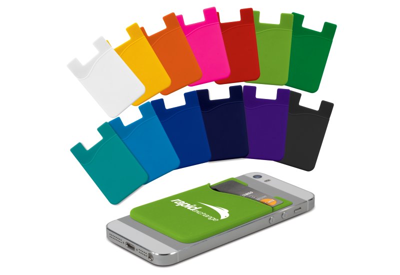 Silicone Phone Wallet - Indent  Image #1