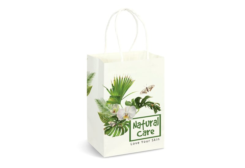 Small Paper Carry Bag - Full Colour  Image #1