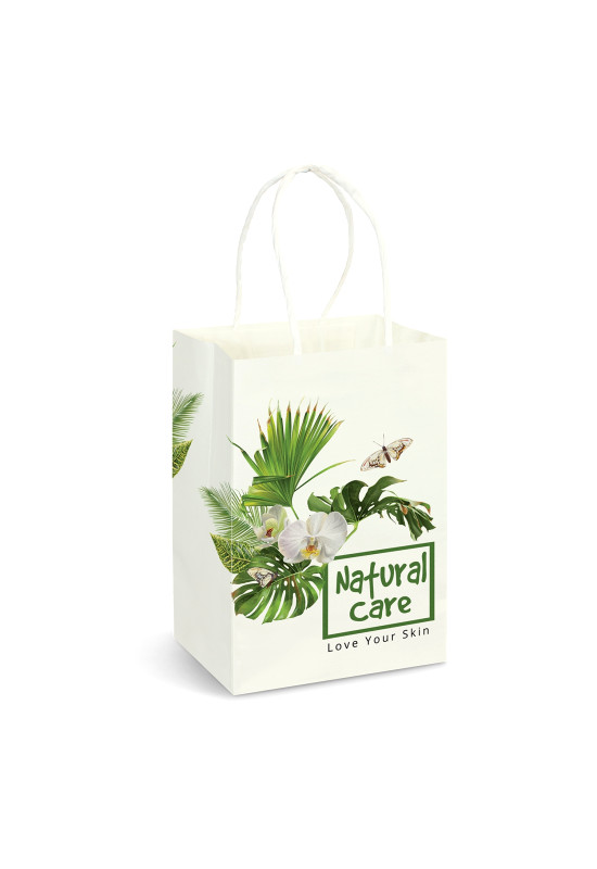 Small Paper Carry Bag - Full Colour  Image #1 