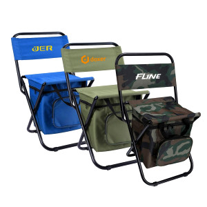 Camping Chair with Cooler Bag 